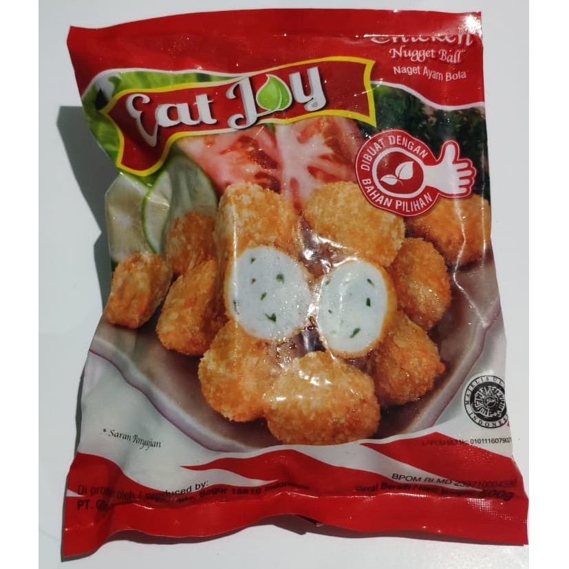 

NUGGET BALL EATJOY 500 GR ENAK DAN GURIH