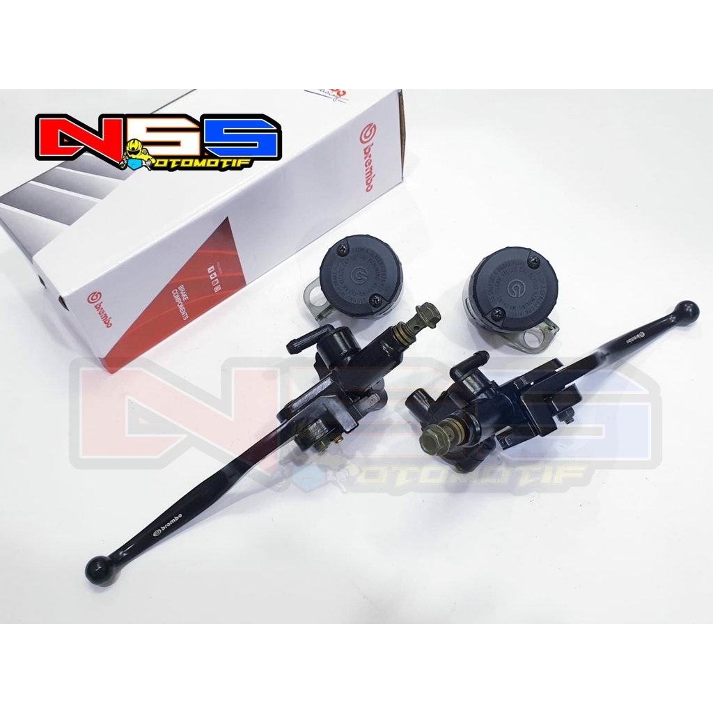 Master Rem Brembo No Name Set Kiri Kanan Plus Tabung Minyak Rem Big Smoke Nmax Pcx Xmax