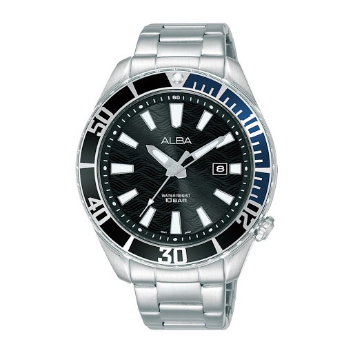 Jam Tangan Alba Pria AG8K33 AG8K33X1 Original Bergaransi Resmi 1 Tahun