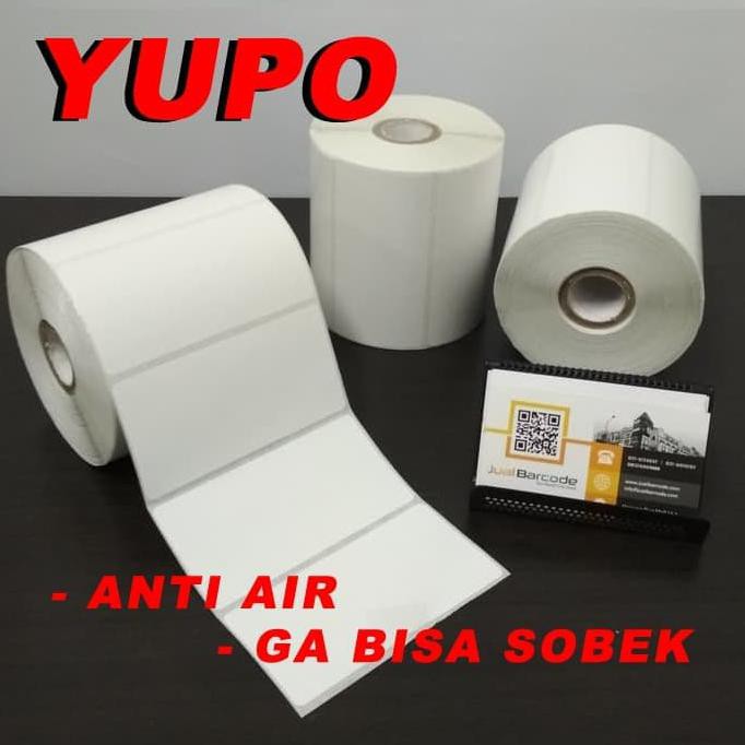 

Yang Dicari] Label Printer Barcode 100X50Mm / 4X2 Inch ( 1 Line ) Yupo Isi 500