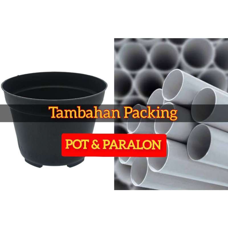 Tambahan packing Pot & paralon