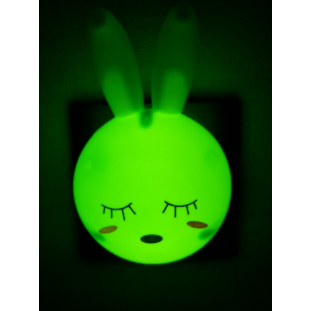 Lampu Tidur LED Kelinci Kuping Tegak Mini Lamp 1 watt Lampu Dekorasi