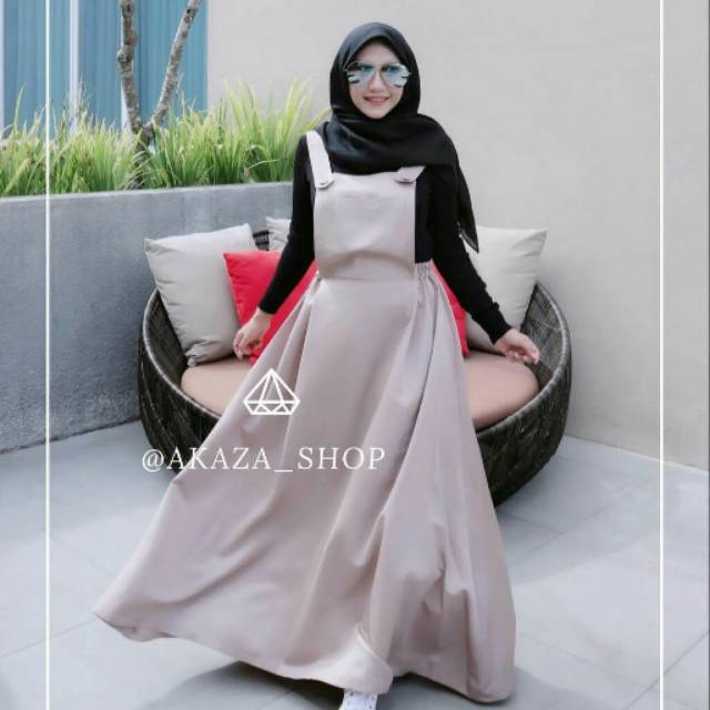 Overall rok overall dress overall hijab overall murah overall kekininan