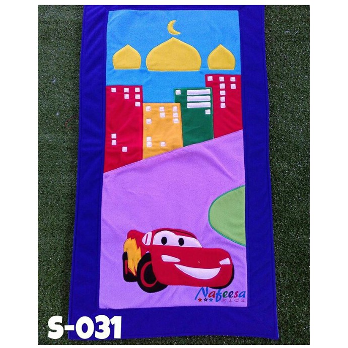 Sajadah Anak Karakter | Sajadah Bordir | Sajadah Custom Nama | Sajadah Anak Lucu | Sajadah Unik