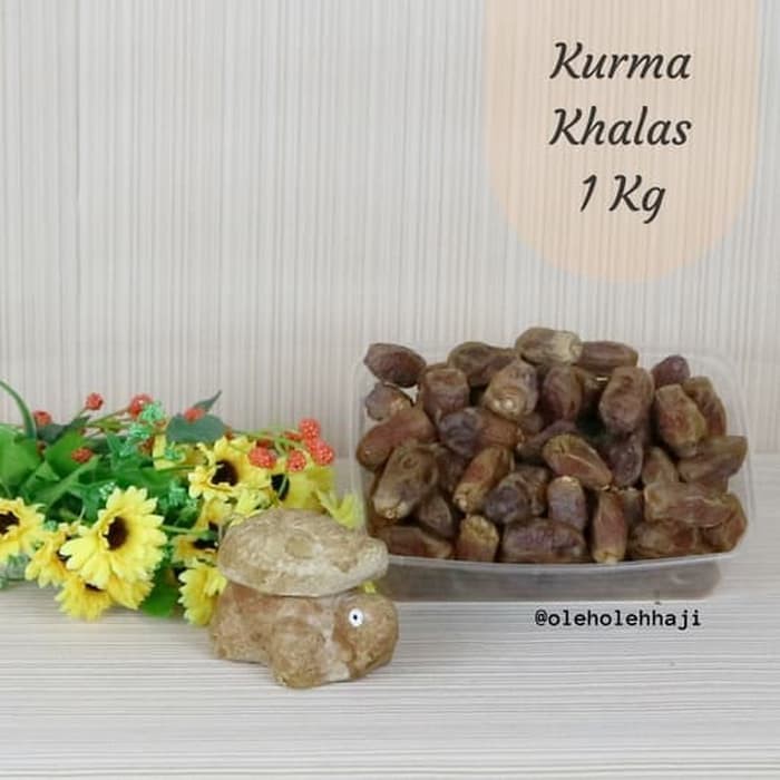 

Kurma Khalas 500gram Oleh Oleh Haji Umroh NBJ