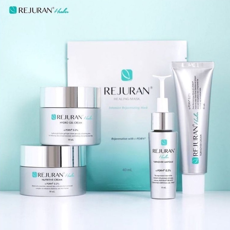 [Ready] Rejuran DNA SALMON Healer Rebalancing Toner Cream Bubble Cleanser Turnover Nutritive Recover Ampoule Mask Cushion Soothing UV Protection Sunscreen