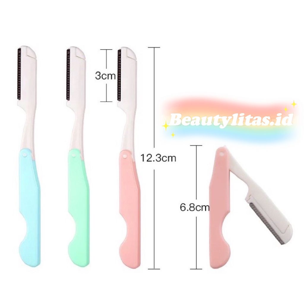 JAPAN EYEBROW TRIMMER / PENCUKUR ALIS SHARE / PENGEROK ALIS / PISAU ALIS LIPAT