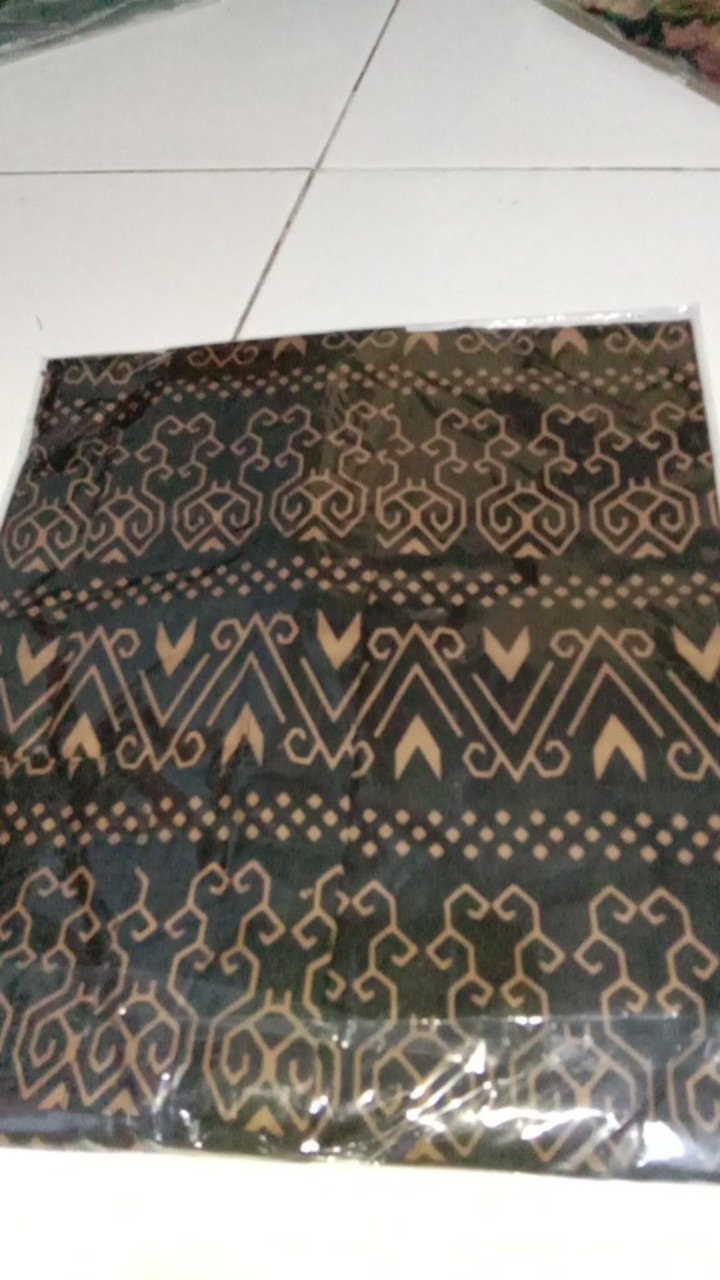 Size M L Xl Xxl Bswart Batik Hrb026 Kenongo Hem Batik Monochrome Semut Coklat Kemeja Batik Pria