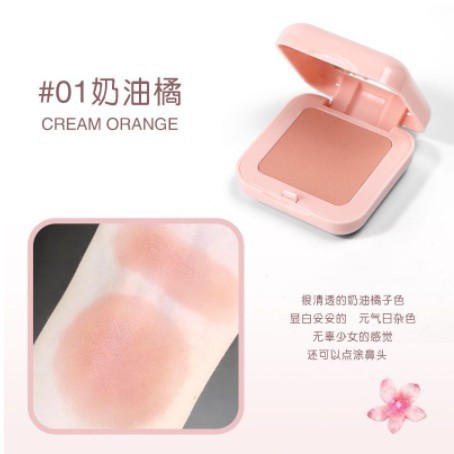 Lameila No.3042 Candy Natural Orange Rouge Blush 6 Color DJ 3042