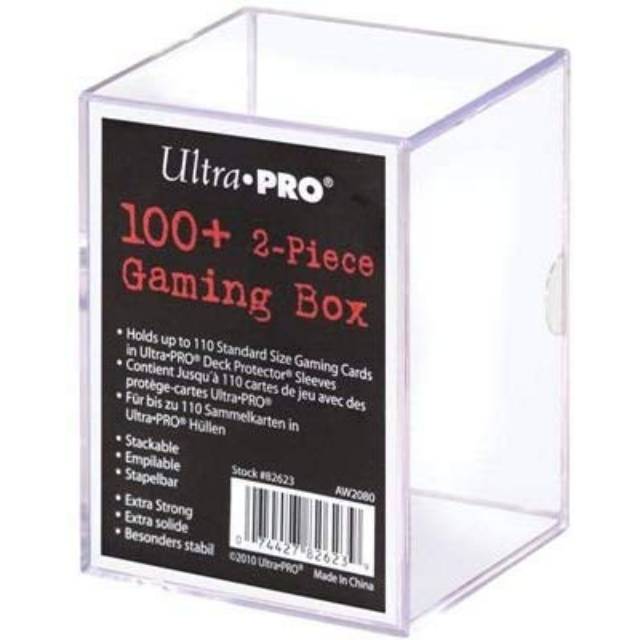 UltraPRO 100+ 2-Piece Gaming Box