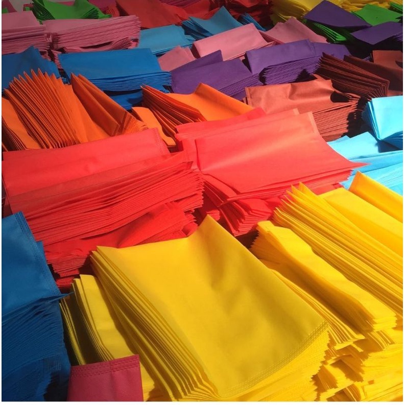Tas Spunbond Tali 30x40x10 Handle Box / Kotak Goodie Bag Untuk Kantong Belanja Lipat, Sembako, Souveir Ulang tahun / Pernikahan / Hajatan / Pernikahan / Tasyakuran / Syukuran Polos Besar 30x40 Mudah di Kustom Sablon Murah-4