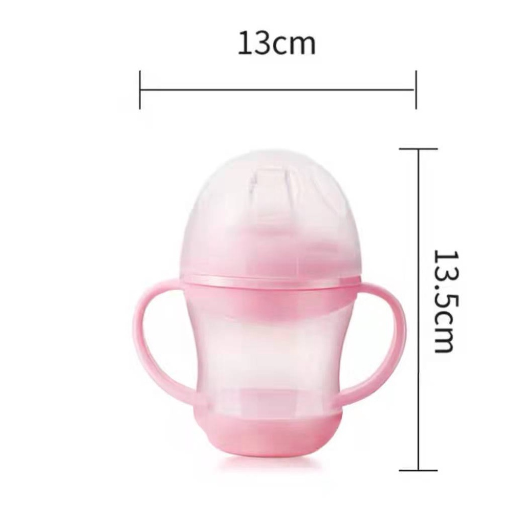 HIPPO LAND Botol Minum Bayi Gelas Anak Balita 160ML Training Cup Baby BPA Free 56