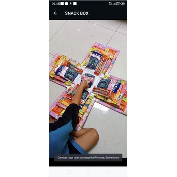 

SNACK BOX 3 layer, Bisa request uang tarik Asli bukan uang mainan