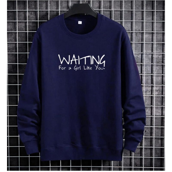 COD/DS/BAJU SWEATER WAITING (M-L)