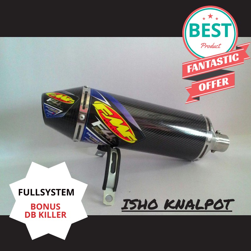 FULLSYSTEM KNALPOT FULLSYSTEM FMF TITAN MOTOR RACING PABRIK GROSIR PURBALINGGA KLX