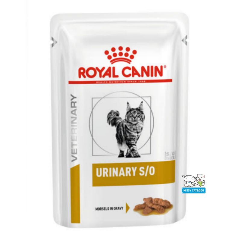 Royal Canin Urinary SO Pouch 85gr / Wet Food / RC Sachet Makanan Basah