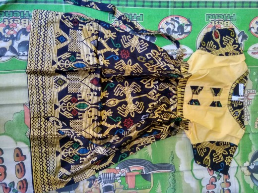 Qnunbatik Batik Family/keluarga Rok N Blus Viona Kidang