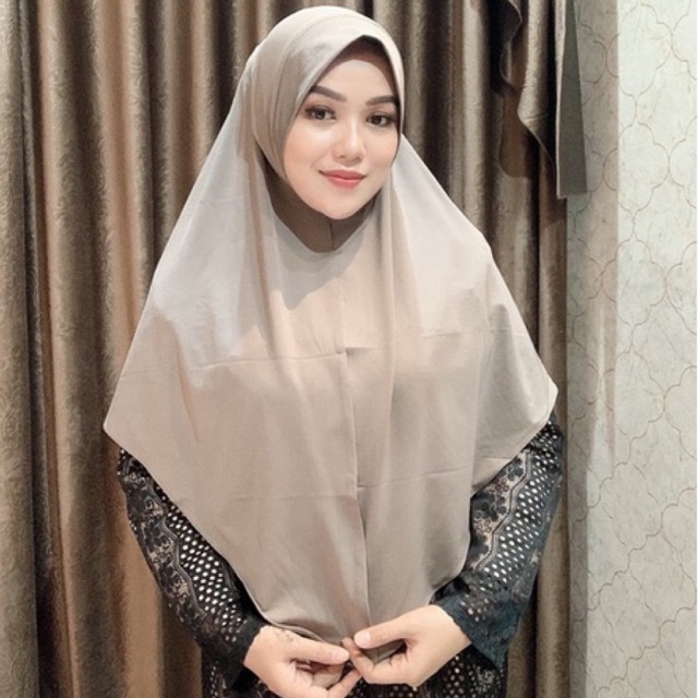 Khimar KHADIJAH hijab instan jersey spandex