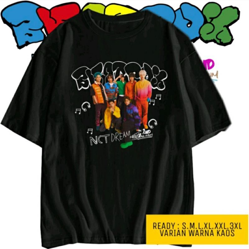 KAOS TSHIRT NCT DREAM BEATBOX CONCERT KONSER