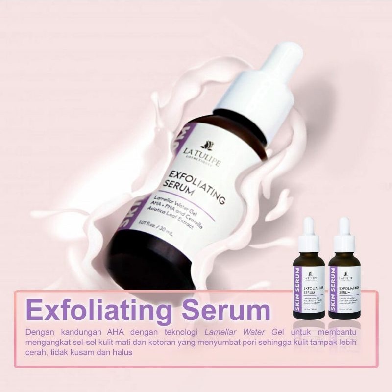 LA TULIPE Skin Serum 30mL | Latulipe Serum Hyaluronic - Collagen - Exfoliating