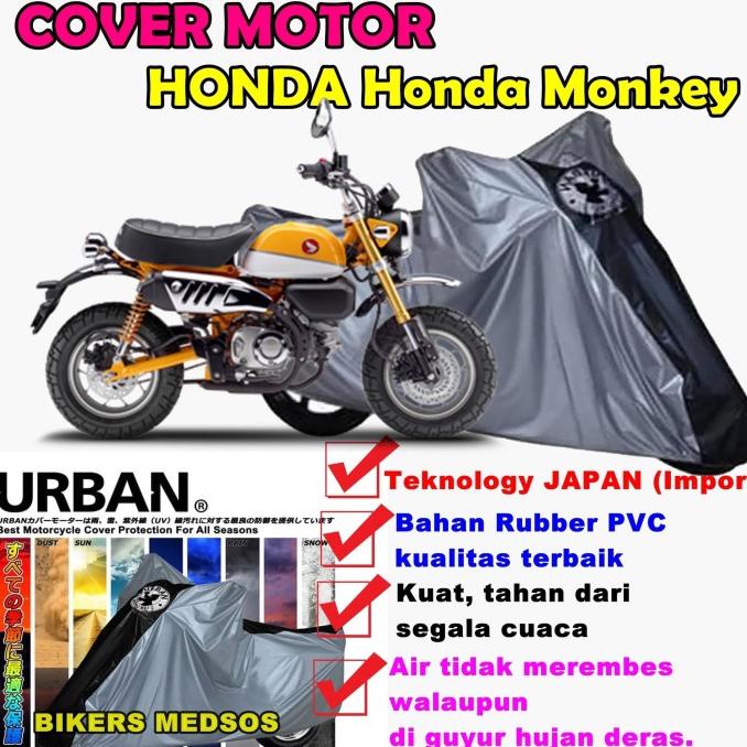 Cover Sarung Selimut Motor Honda Monkey Mantel Tutup Motor Honda Mini Shopee Indonesia