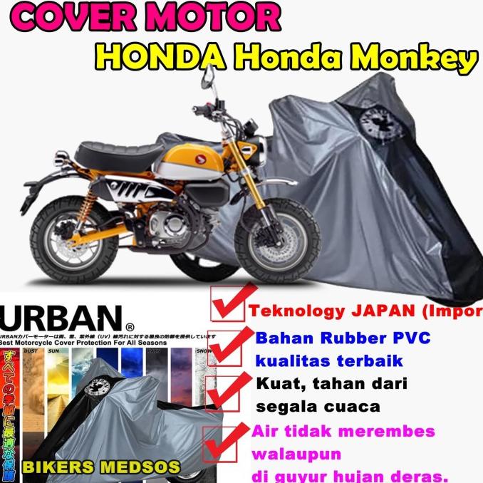 Cover Sarung Selimut Motor Honda Monkey Mantel Tutup Motor Honda Mini Shopee Indonesia