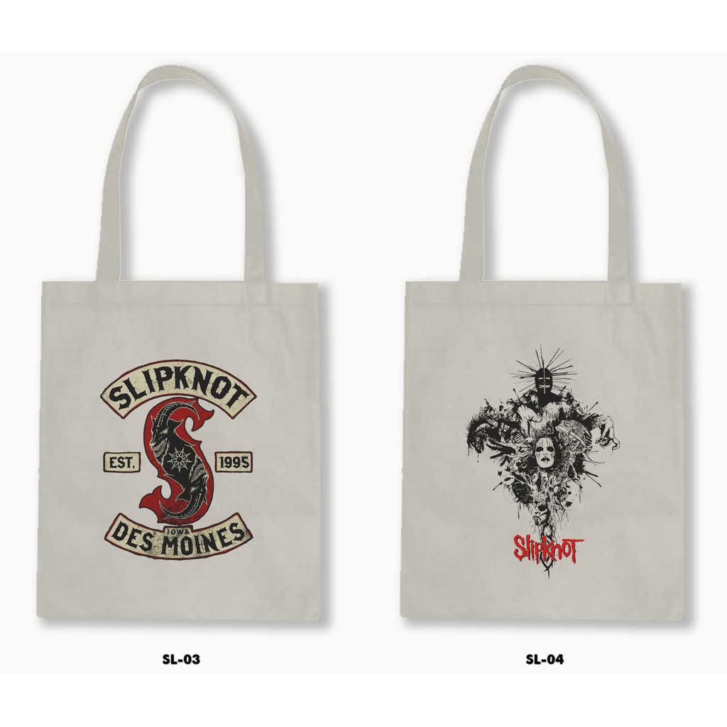 TOTE BAG BLACU - SLIPKNOT