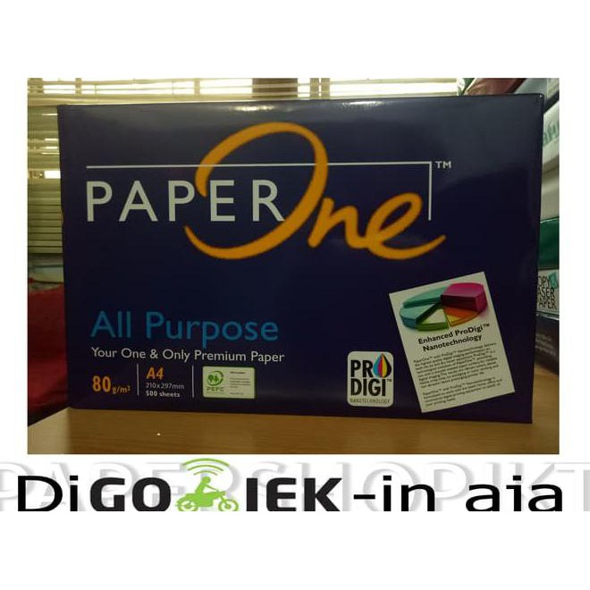 

Khusus Go-Send Termurah! Kertas Paperone A4 80 Gram Office Paper Print