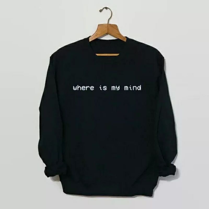 SWEATER PRIA WANITA (WHERE IS MY MIND)