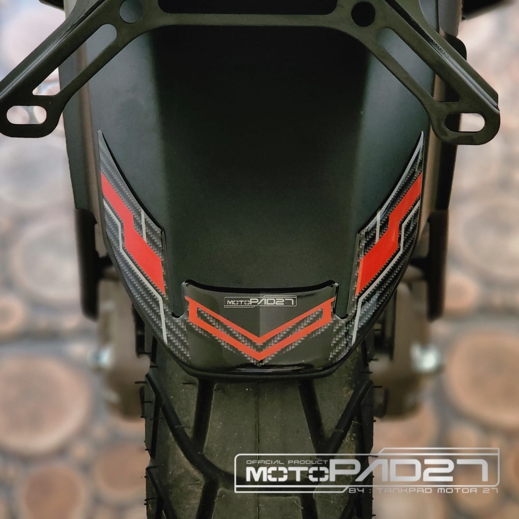 stiker spakbor honda ADV 160 carbon resin premium