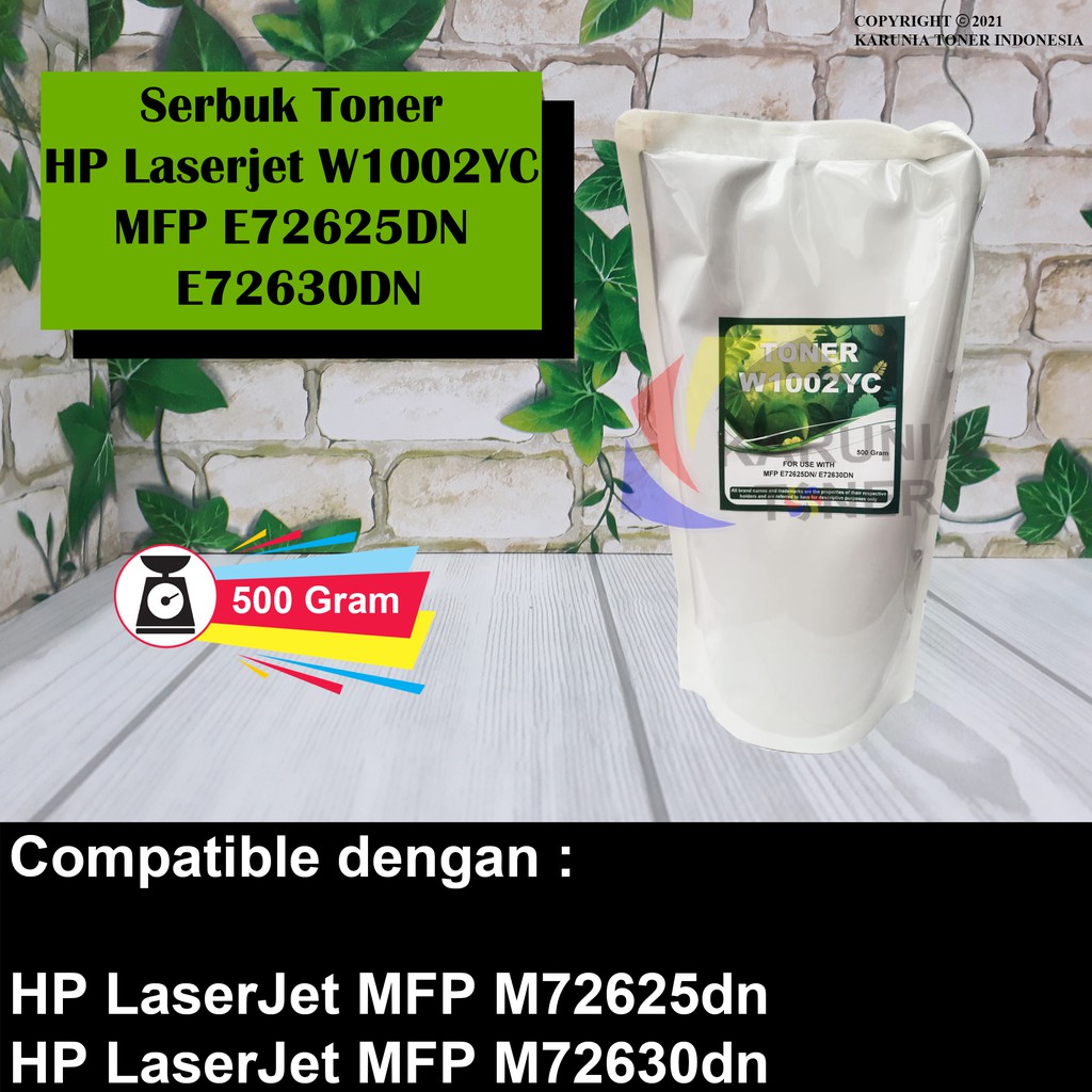 Serbuk Toner For Printer HP LaserJet W1002YC MFP E72625DN E72630DN MFP72625 MFP72630