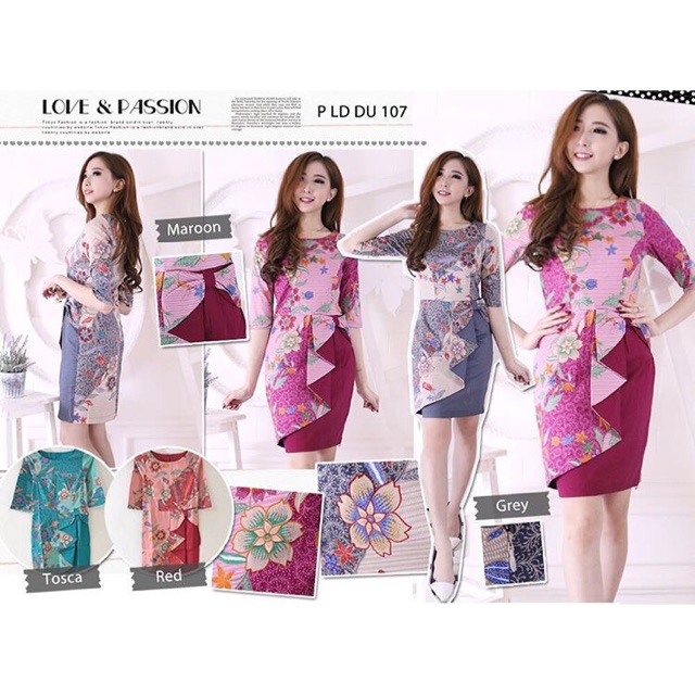 Modern batik/batik kerja/batik modern