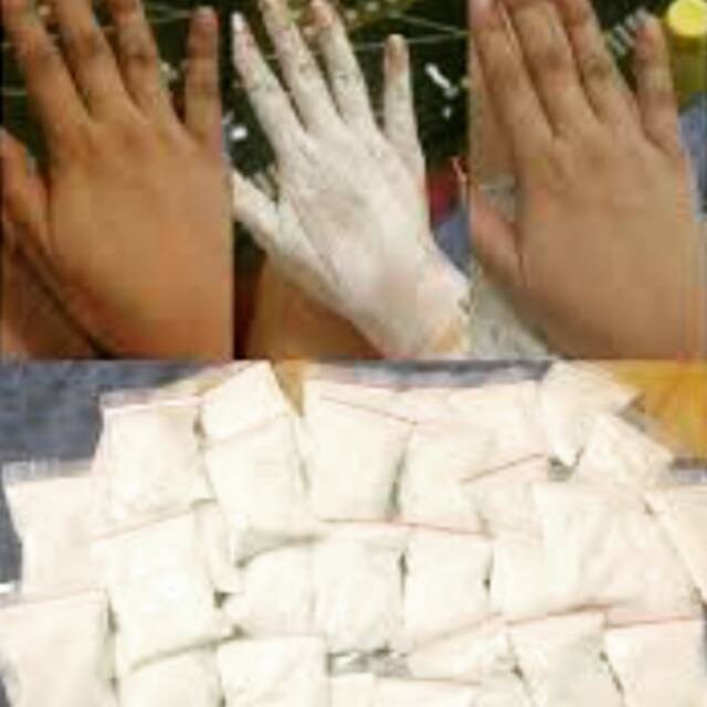 Serbuk Pemutih Original/Masker Badan/Masker Wajah