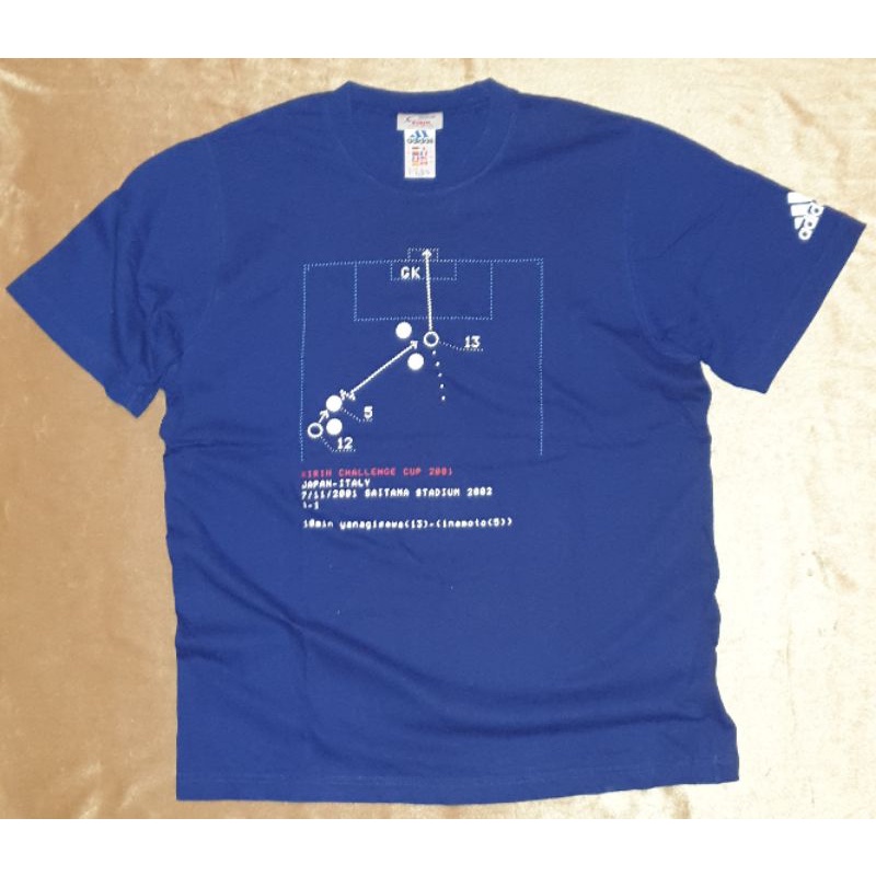 Kaos Adidas x Kirin JFA Brannded, Baju Kaos Adidas Original, Kaos Kirin Bola JFA Orini