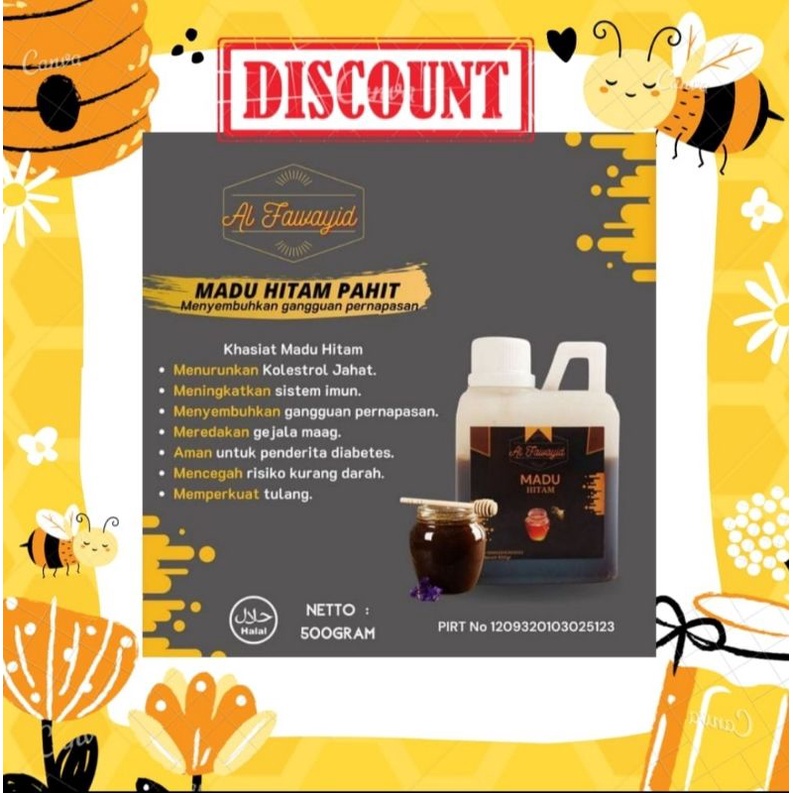 

MaduALFAWAYID-MaduHitam500Gr-MaduHitamHerbalJantungStrokeDiabetes&Kolesterol