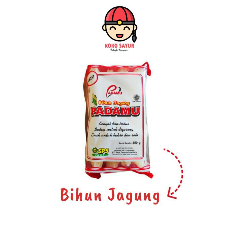 

[SAYUR EMAK] BIHUN JAGUNG PADAMU 350 GRAM / BAHAN PELENGKAP