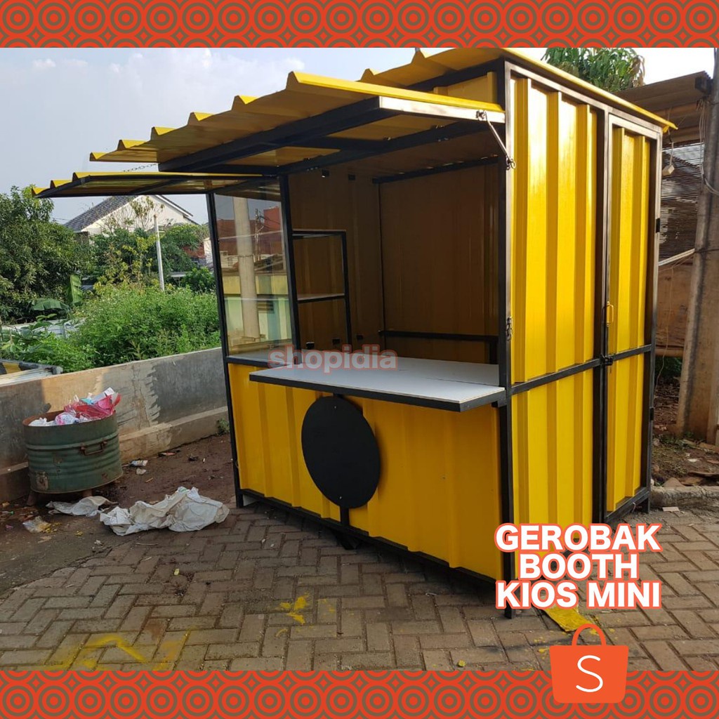 PROMO SPESIAL   Booth kontainer / Gerobak Kontainer / Gerobak costum Cafe Resto