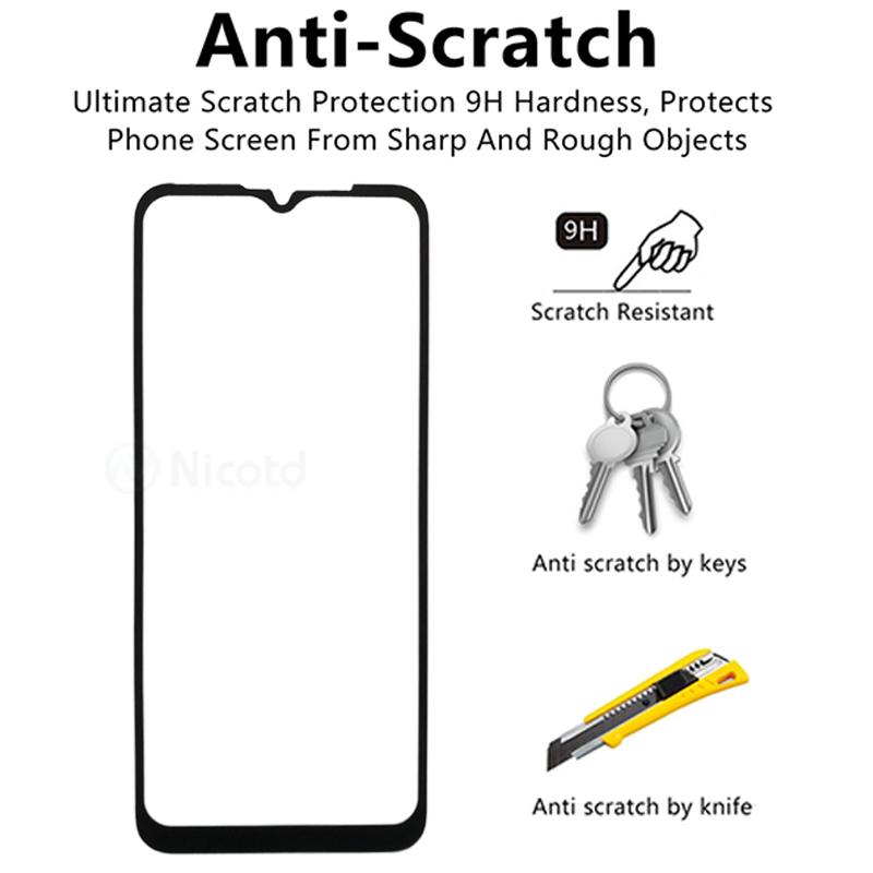 Pelindung Layar Tempered Glass 9h Anti Gores / Ledakan Untuk Motorola Moto G9 Play Plus Power