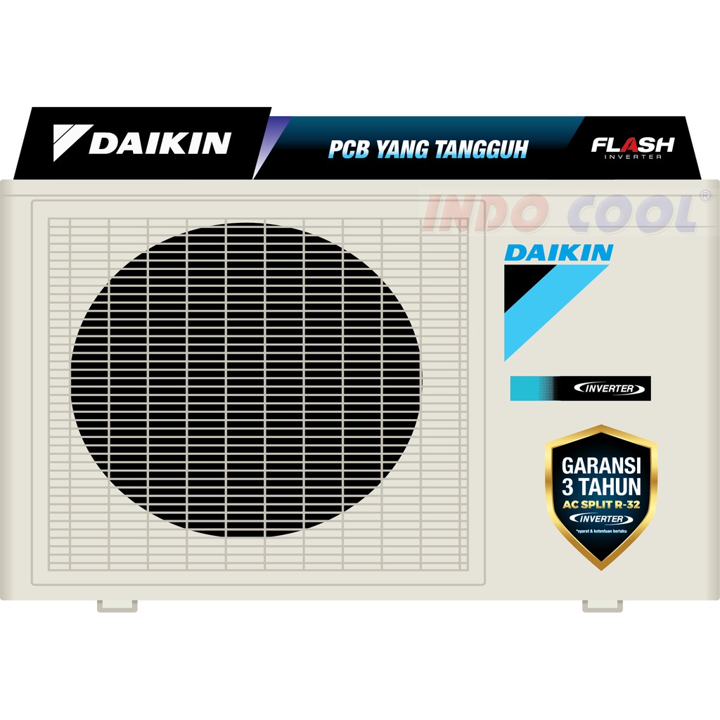 AC DAIKIN FLASH INVERTER 1/2PK FTKQ15