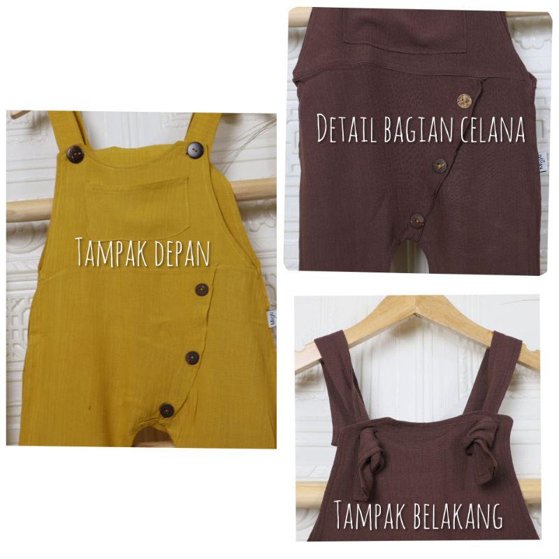 Overall Anak Bayi Usia 0 - 3 Tahun Jumpsuit Anak Laki laki dan Perempuan Baju Kodok Anak Bayi Usia 0-3 Tahun Jumpsuit Anak