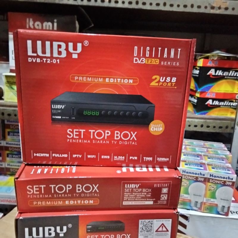 set box tv digital Luby