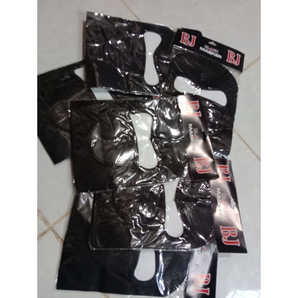 MASKER TOPENG NINJA POLOS HITAM