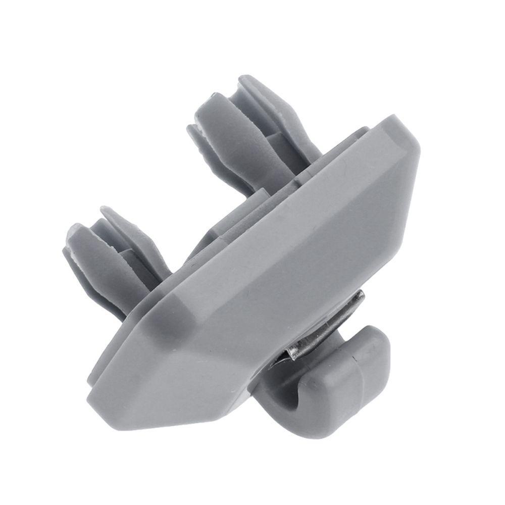 Populer Pengait Pelindung Matahari Mobil Praktis Holder Grey Bracket Untuk Audi A1 A3 A4 A5 Q3 Q5 Q7