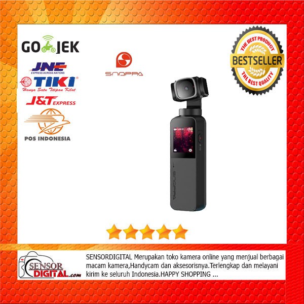 Snoppa Vmate Gimbal Smartphone Stabilizer Camera 4K UHD 60 FPS RESMI