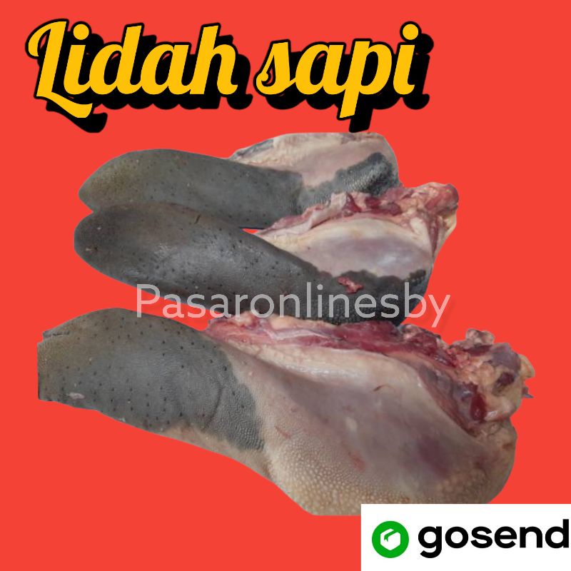 

PASAR GUBENG - Lidah Sapi / Tongue - Per pcs