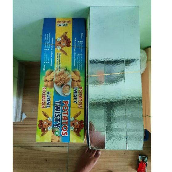 

[PROMO G0M84] kertas kemasan kentang ulir/kentang spring/kentang tornado/kentang spiral Terkini