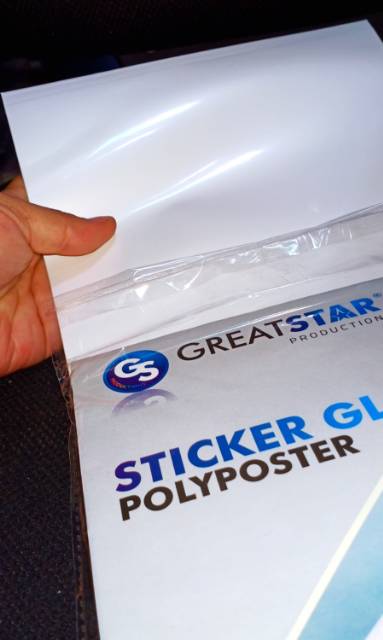

Sticker Glosy Polyposter greatstar A4/20