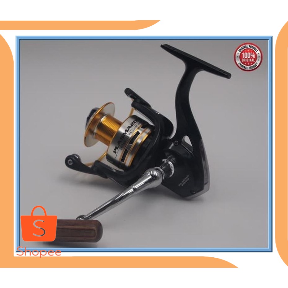Jual onderdil Fishing Reel Ril Pancing Exori Plasma 2000 (6+1 BB) Wooden Kn Limited