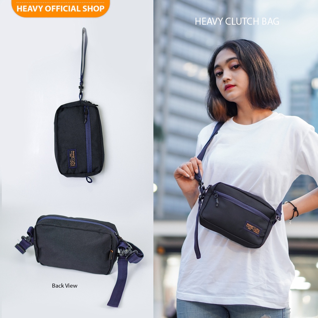 Heavy Official Shop - Hand Bag Sling Bag Heavy Original - Clutch Bag - Tas Selempang Pria