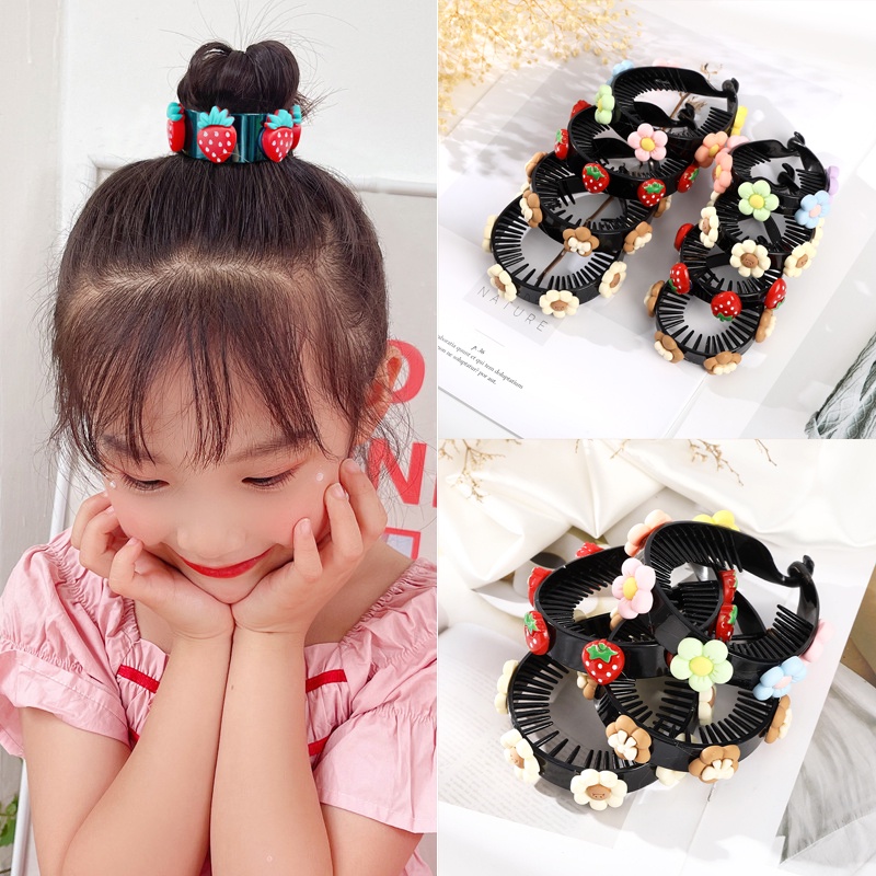 Aksesoris Jepit Rambut Ponytail Untuk Anak Perempuan